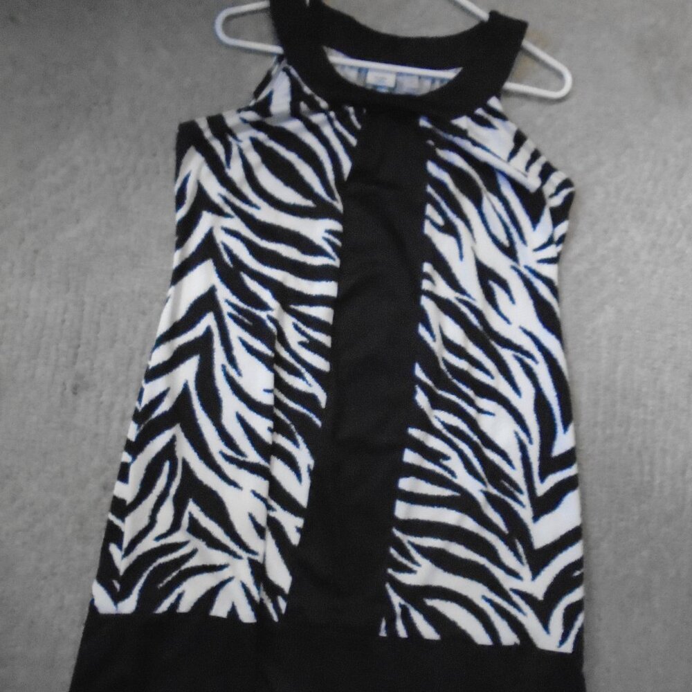Women's PIPER & Blue Sleeveless Dress L